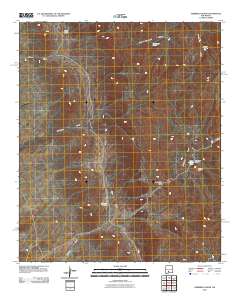 Hembrillo Basin 2010 topographic map thumbnail