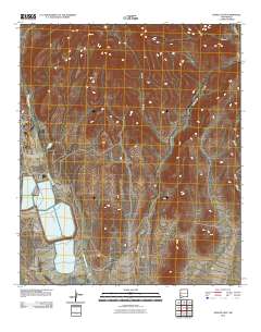 Hurley East 2010 topographic map thumbnail
