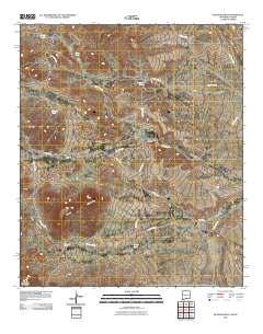 McVeigh Hills 2010 topographic map thumbnail