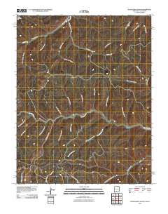 McWilliams Canyon 2010 topographic map thumbnail