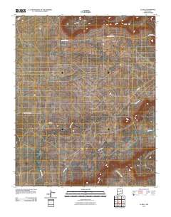 La Silla 2010 topographic map thumbnail
