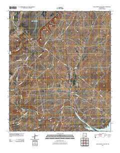 Lake McMillan South 2010 topographic map thumbnail