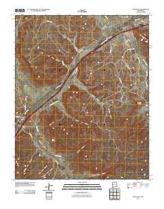 Manuelito 2010 topographic map thumbnail
