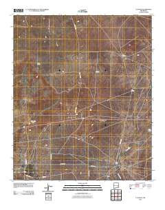 L E Ranch 2010 topographic map thumbnail