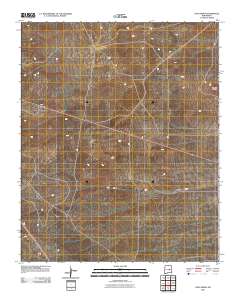 Long Draw 2010 topographic map thumbnail