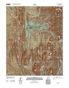 Madrid 2010 topographic map thumbnail