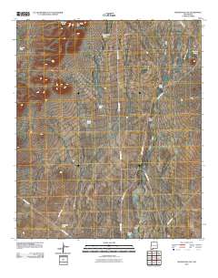 Magdalena Gap 2010 topographic map thumbnail