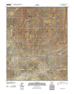 Lobo Hill SE 2010 topographic map thumbnail