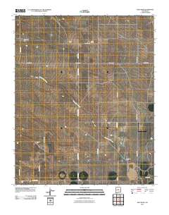 King Draw 2010 topographic map thumbnail