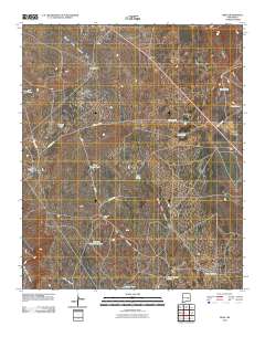Mesa 2010 topographic map thumbnail