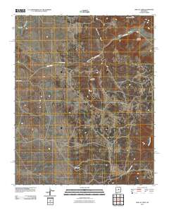 Mesa El Toro 2010 topographic map thumbnail