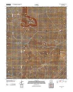 Mesa Leon 2010 topographic map thumbnail