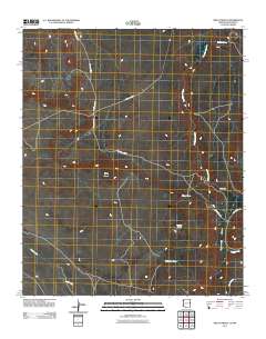 Mesa Parada 2011 topographic map thumbnail