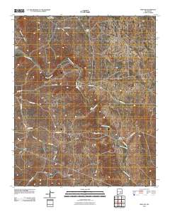 Mesa SW 2010 topographic map thumbnail