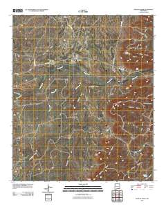 Martha Creek 2010 topographic map thumbnail