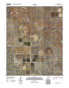 Koger Ranch 2010 topographic map thumbnail