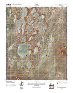 Laguna Del Perro South 2010 topographic map thumbnail