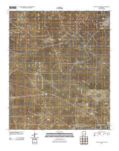 Laguna Gatuna NW 2010 topographic map thumbnail