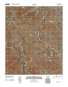 Lucky Lake 2010 topographic map thumbnail