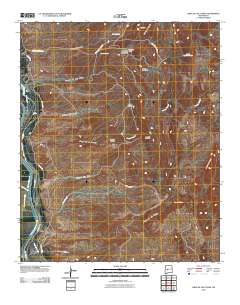 Loma De Las Canas 2010 topographic map thumbnail