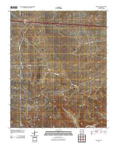 Milagro 2010 topographic map thumbnail