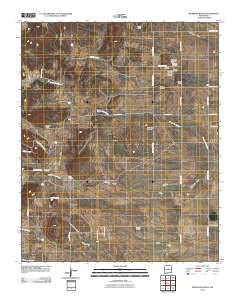 Milbourn Ranch 2010 topographic map thumbnail