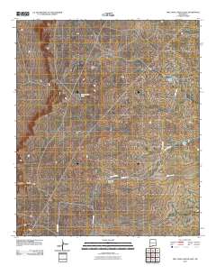Owl Tank Canyon East 2010 topographic map thumbnail