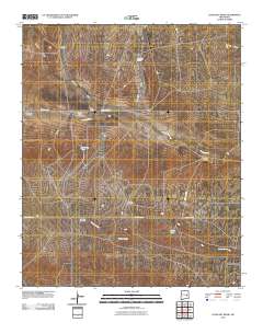 Lovelady Draw 2010 topographic map thumbnail