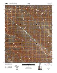Pink Peak 2010 topographic map thumbnail