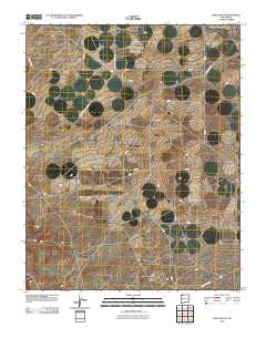 Kirtland SE 2010 topographic map thumbnail