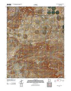 Kirtland SW 2010 topographic map thumbnail