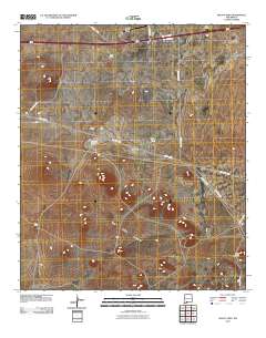 Mount Aden 2010 topographic map thumbnail