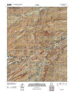 Newcomb 2010 topographic map thumbnail
