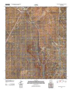 Orogrande South 2010 topographic map thumbnail