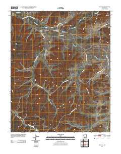 Pescado 2010 topographic map thumbnail