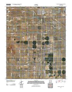 Moriarty South 2010 topographic map thumbnail