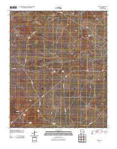 Olive 2010 topographic map thumbnail