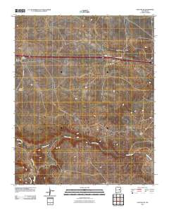 Pastura NE 2010 topographic map thumbnail