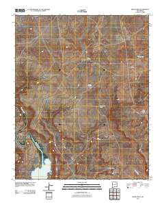 Minese Mesa 2010 topographic map thumbnail