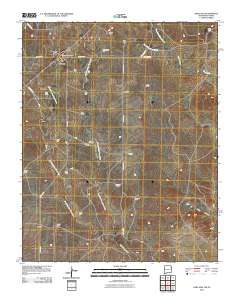 Nara Visa 2010 topographic map thumbnail
