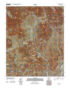 Moquino 2010 topographic map thumbnail