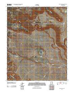 Mora Ranch 2010 topographic map thumbnail
