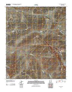 Pie Town 2010 topographic map thumbnail