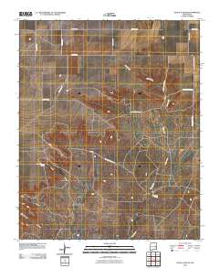 Peach Canyon 2010 topographic map thumbnail