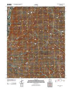 Mount Nebo 2010 topographic map thumbnail