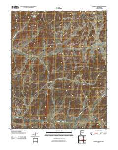 Leavry Canyon 2010 topographic map thumbnail