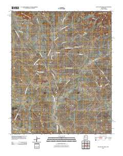 Ojo Encino Mesa 2010 topographic map thumbnail