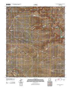 Ojo Negro Creek 2010 topographic map thumbnail