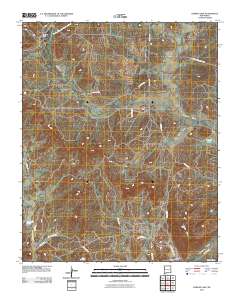 Samson Lake 2010 topographic map thumbnail