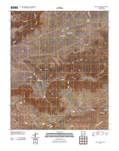 Muniz Canyon 2010 topographic map thumbnail